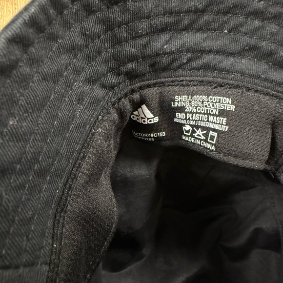 Adidas Classic Black Bucket Hat Aeroready - Picture 5 of 8
